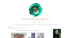 Desktop Screenshot of abbyminteriorsblog.com